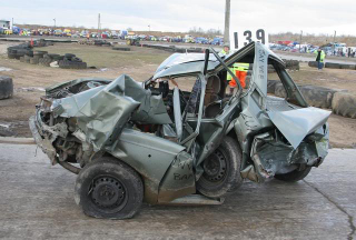Illustration for article titled How the Fuck Is Banger Racing Legal?